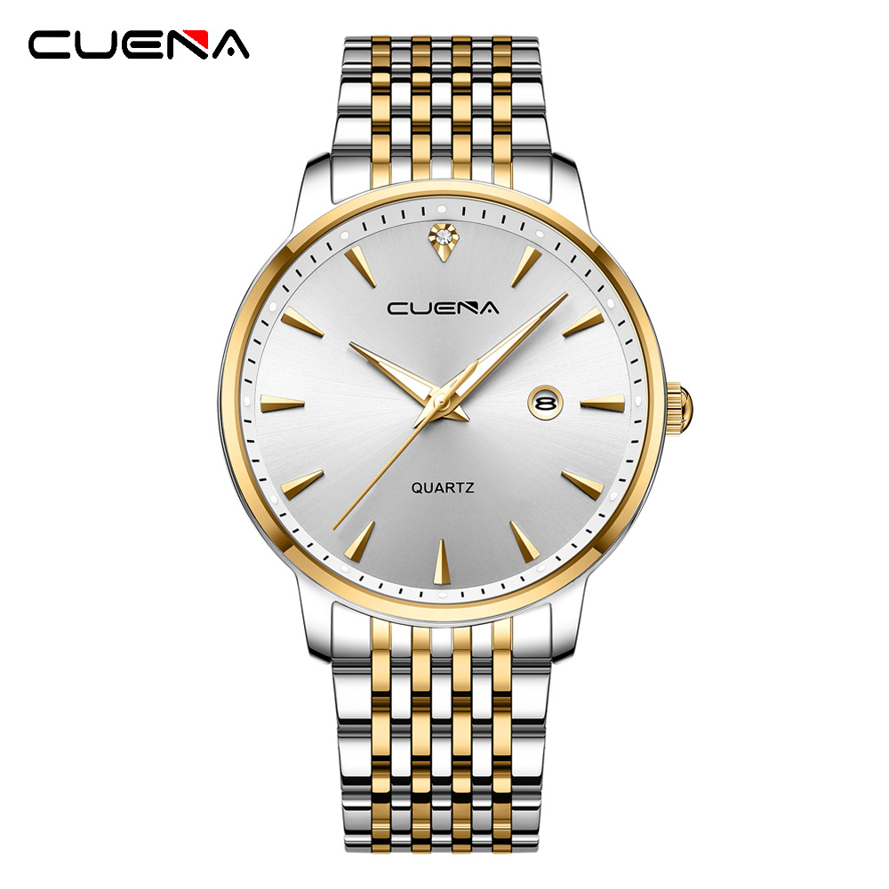 Mô tả Bqna Đồng Hồ quartz Chống Thấm Nước Bằng Thép Không Gỉ 6124 Phong Cách Hàn Quốc - 4