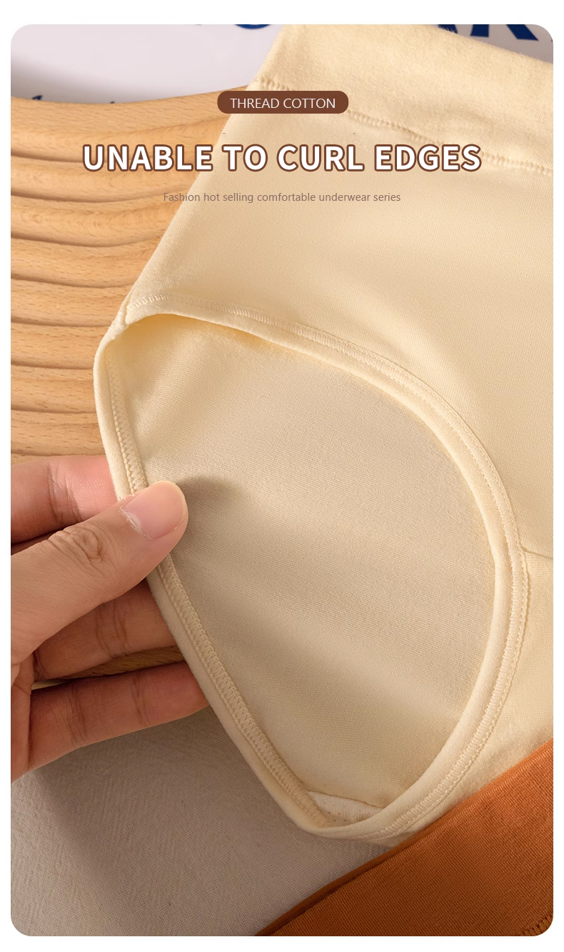 Mô tả FallSweet 40-75KG Quần Lót cotton Lưng Vừa Mềm Mại Thoáng Khí Cỡ Lớn l-2xl Thời Trang Cho Nữ - 10