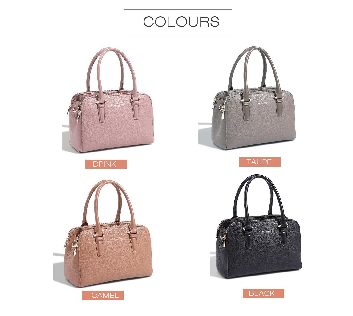 Mô tả Túi xách DAVID JONES da pu đeo chéo thời trang paris cho nữ - 3
