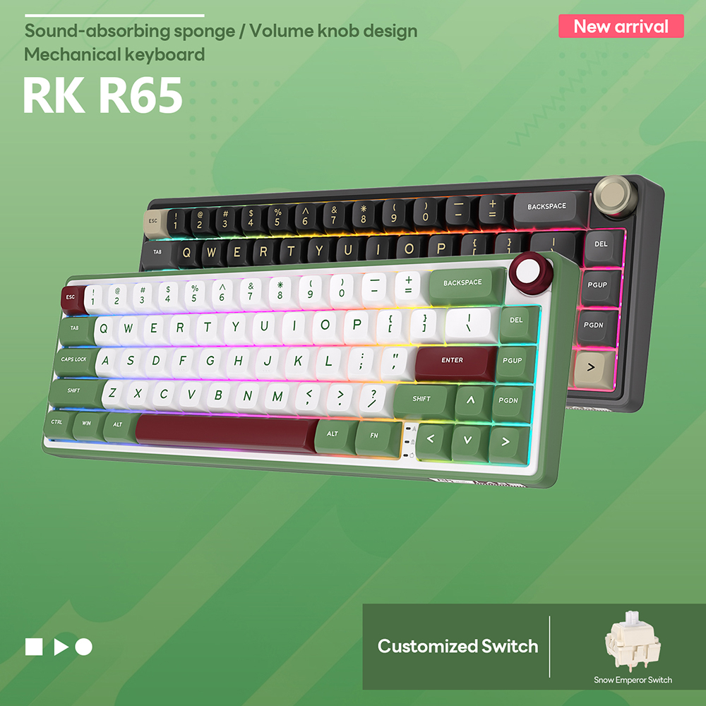 RK ROYAL KLUDGE RK R65 Keyboard Image 2