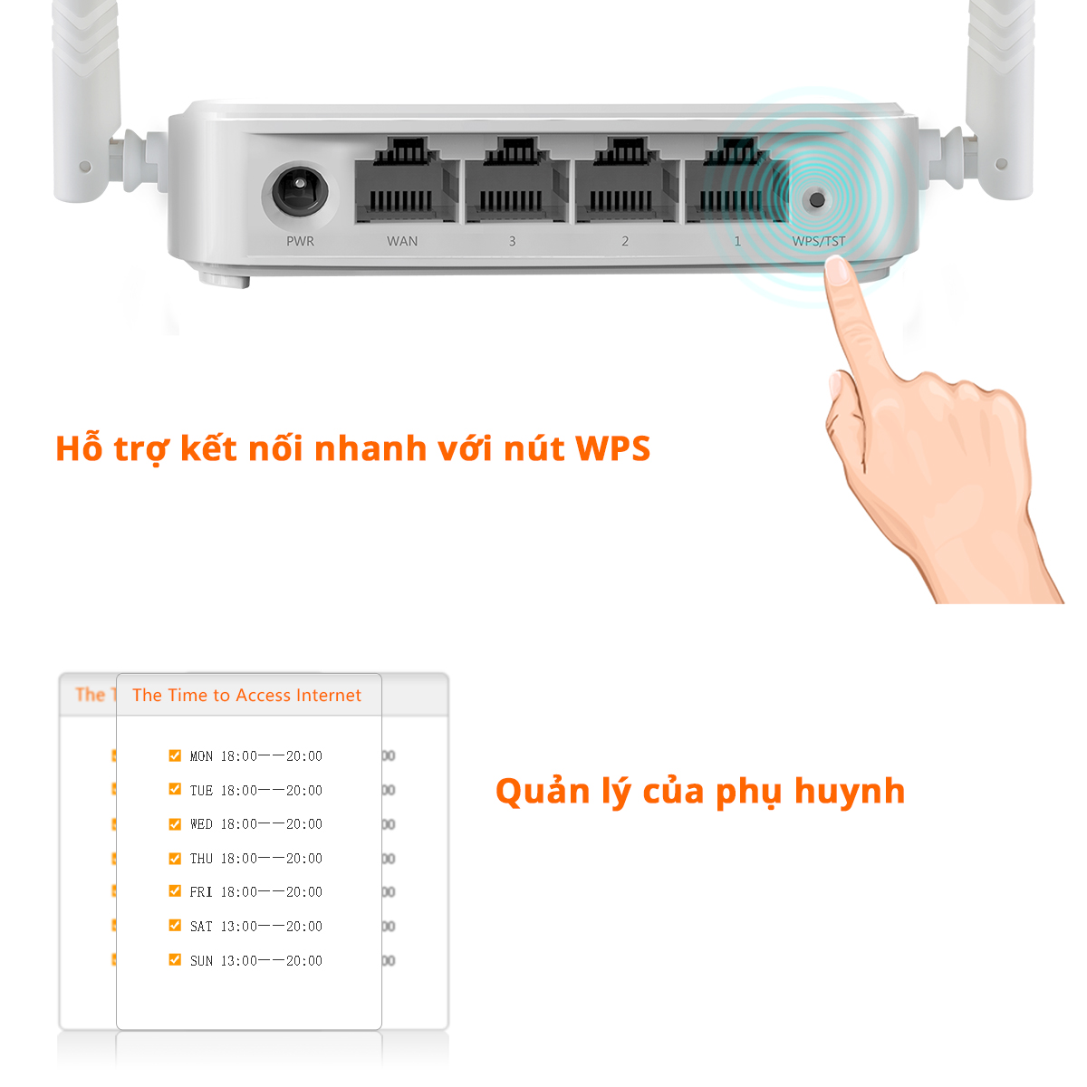 Mô tả Bộ Phát WiFi Tenda N301 Chuẩn N 300Mbps - Hàng Chính Hãng - 2