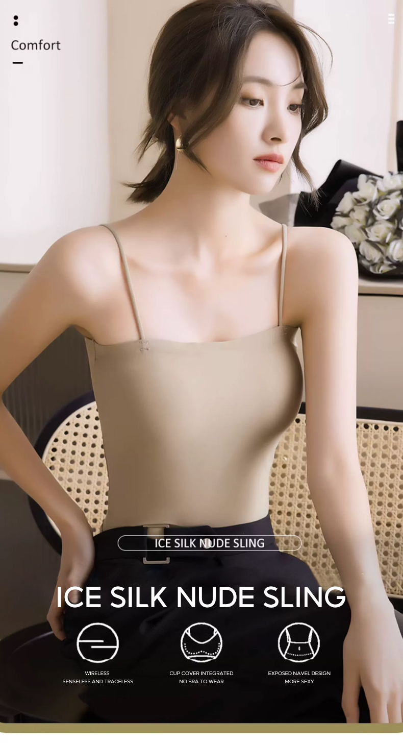 Áo ngực không đường may màu trắng
