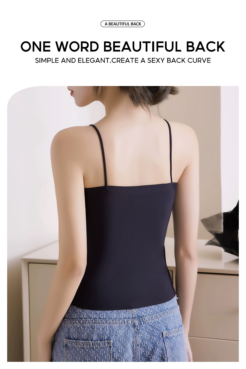 Áo ngực không đường may màu đen