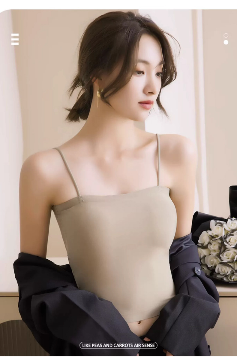 Áo ngực không đường may màu xanh