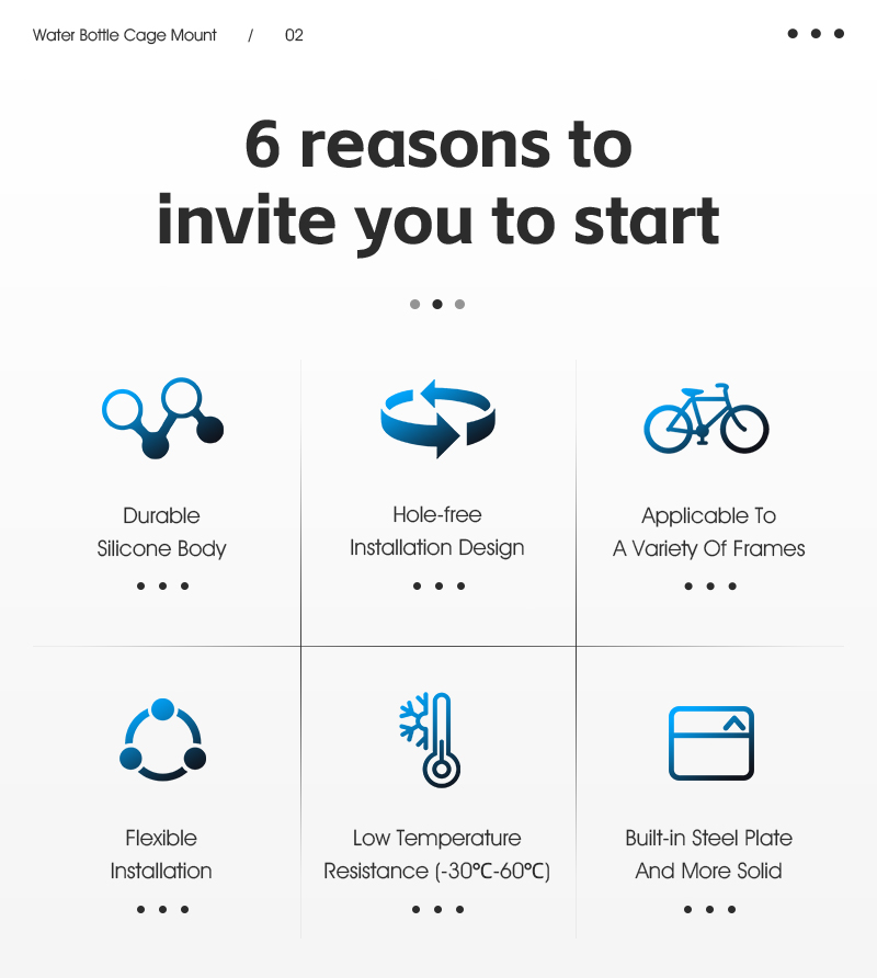 Giá đỡ bình nước WEST BIKING