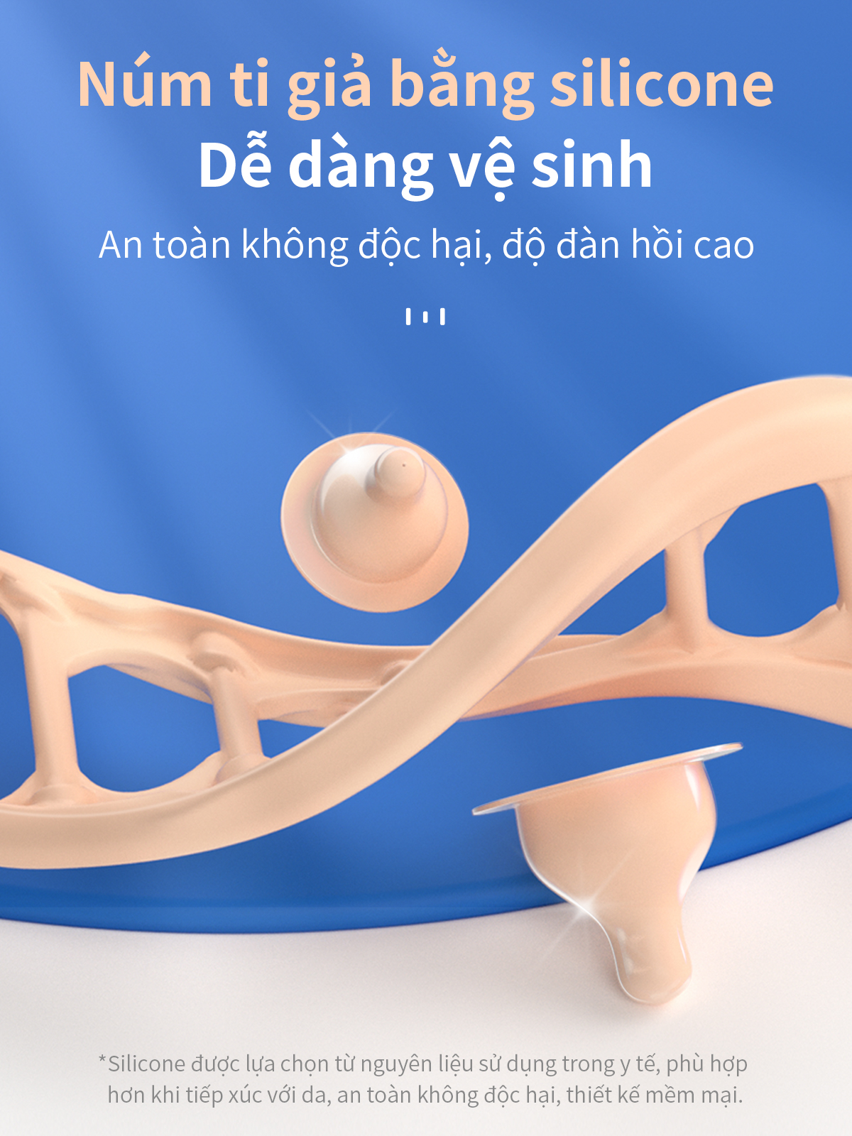 Mô tả Nẹp cổ VELPEAU-Đai đeo cổ silicone hỗ trợ giảm đau cổ-Đai quấn cổ hình roi thoáng khí mềm mại, giúp ổn định và giảm áp lực cột sống cổ cho nam và nữ - 2