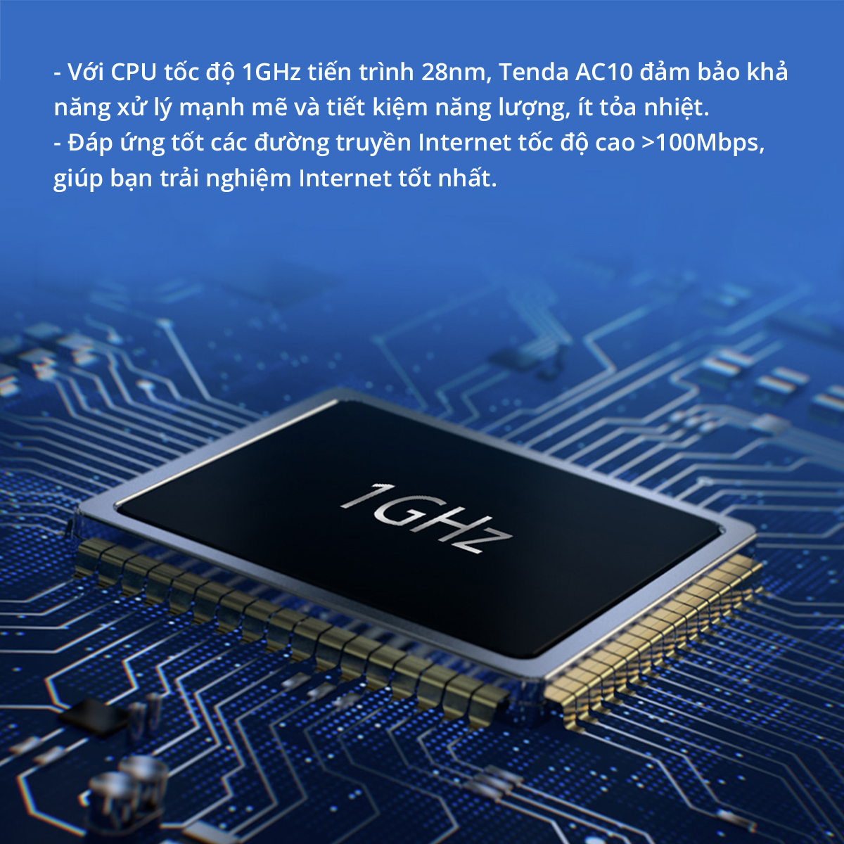 Bộ Phát Wifi Tenda AC10 Công Nghệ