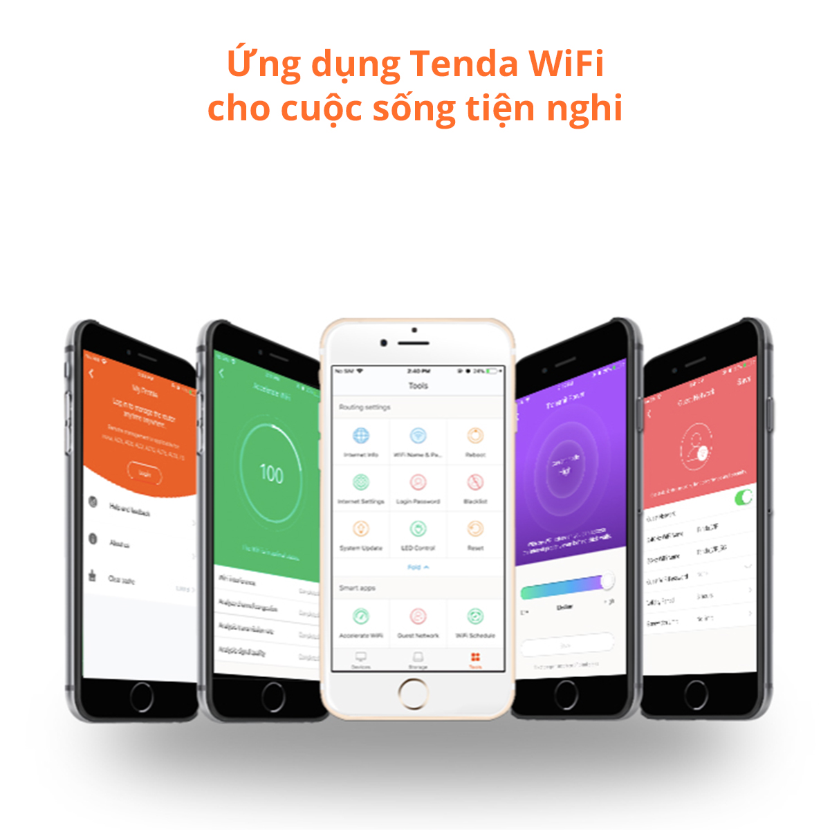 Bộ Phát Wifi Tenda AC10 Tính Năng