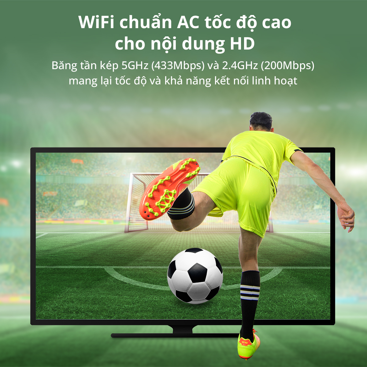 Mô tả Bộ Chuyển Đổi USB WiFi Tenda U9 Chuẩn AC Tốc Độ 650Mbps - Hàng Chính Hãng - 6