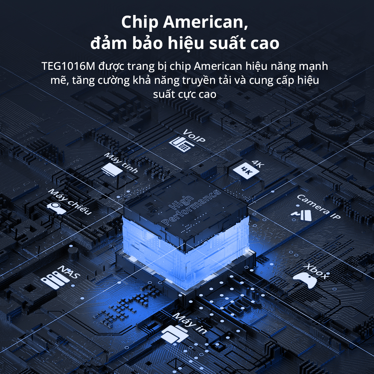 Mô tả Bộ Chia Mạng Switch Để Bàn Tenda TEG1016M 16 Cổng Ethernet 1000Mbps - Hàng Chính Hãng - 7