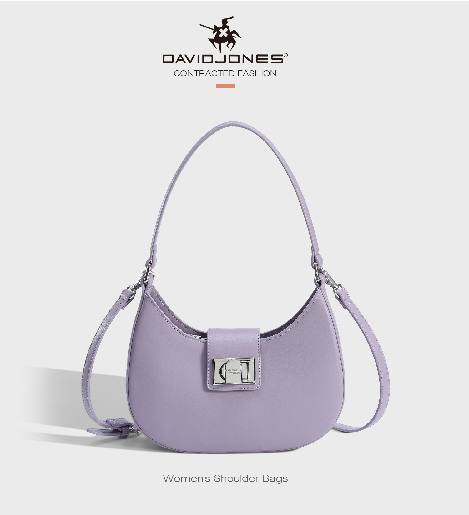 Mô tả Túi xách DAVID JONES da PU mềm mại thời trang cao cấp cho nữ - 2