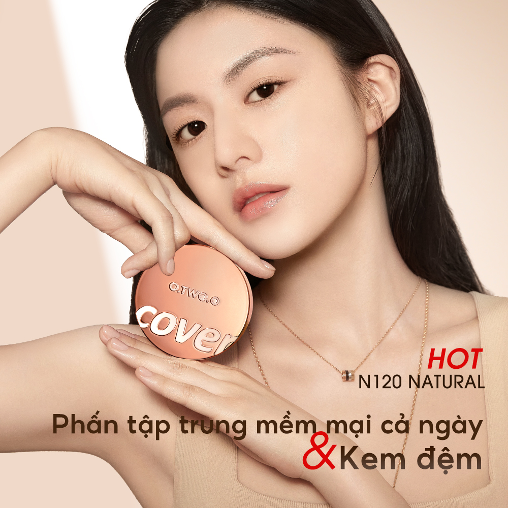 O.two.o 2in1 Kem Phấn - Bao bì sản phẩm