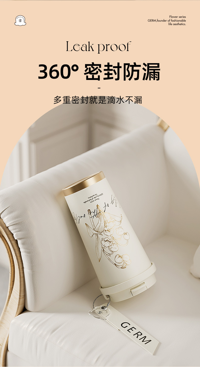 Mô tả Insulated cup Germ capacity 500ml 316 grade stainless steel material  Coffee Cup gift set - 11