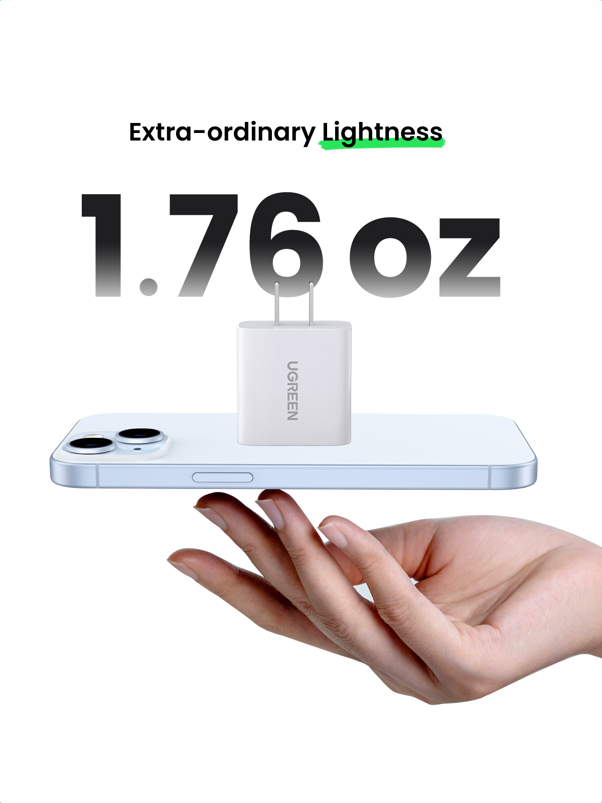 Ugreen 20W PD cho iPhone Sạc Type C cho iPhone 15 16 Pro max XR 11 12 14 13 Pro max Bộ sạc nhanh chính hãng Bộ sạc điện thoại di động cho Samsung S23 S22 – ảnh mô tả chi tiết 6
