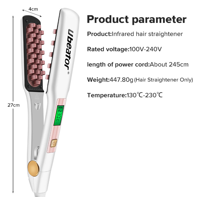 Mô tả Máy duỗi tóc Ubeator Ubt-602 kỹ thuật số màn hình LCD cao cấp - 12
