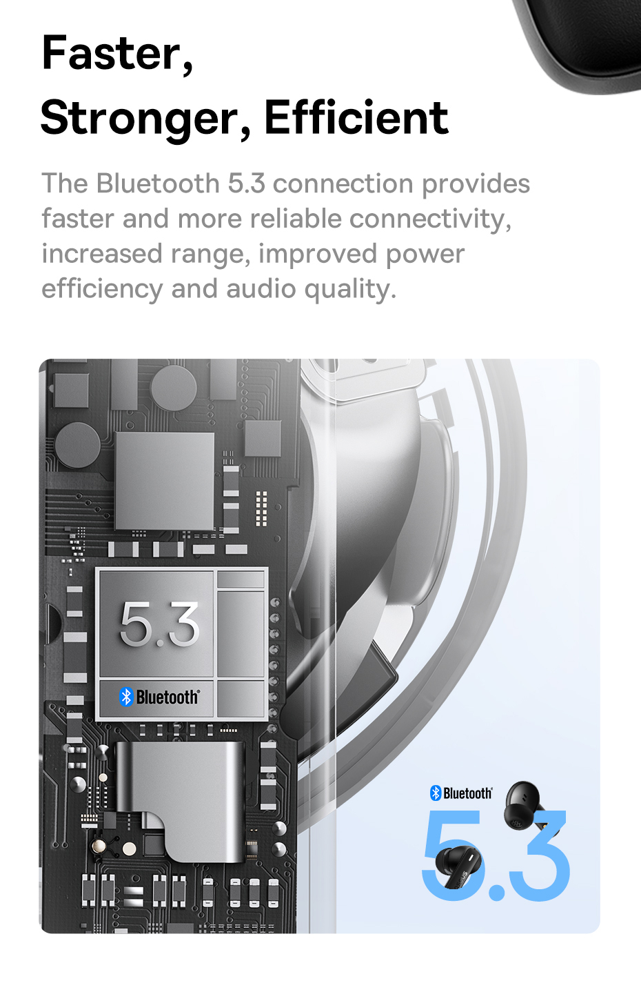 Mô tả Tai nghe bluetooth không dây BASEUS Bowie E19 TWS chống thấm nước IPX5 ENC - 8
