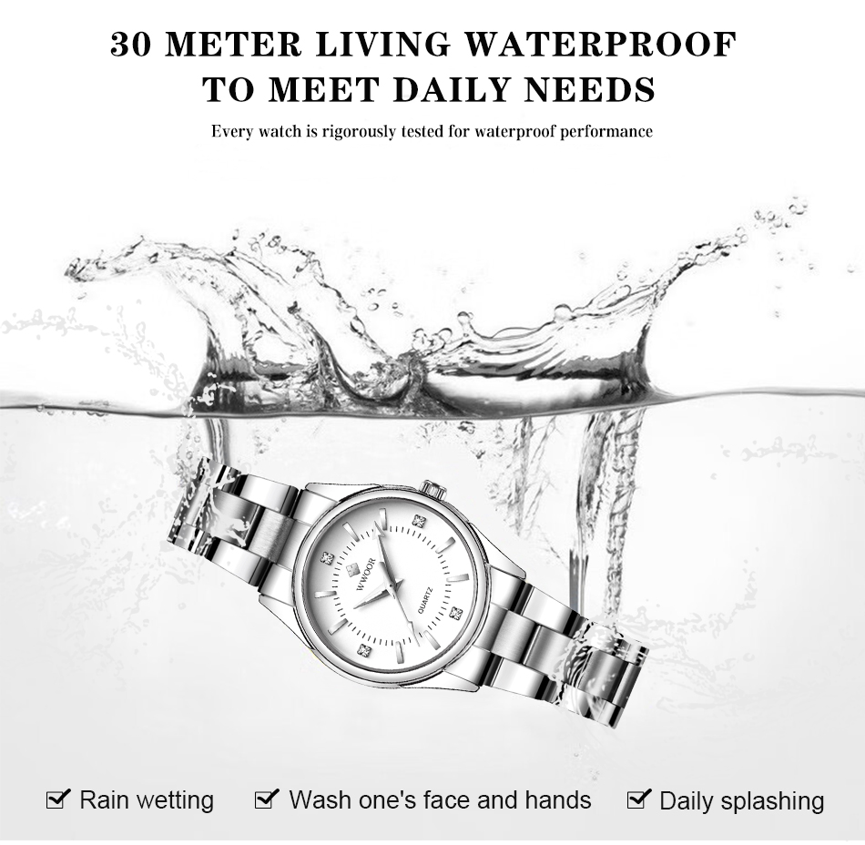 Đồng hồ nữ Wwoor 8852G ảnh 3