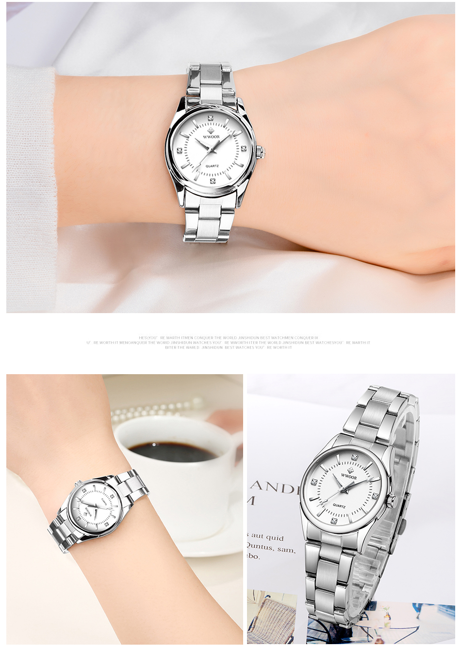 Đồng hồ nữ Wwoor 8852G ảnh 6