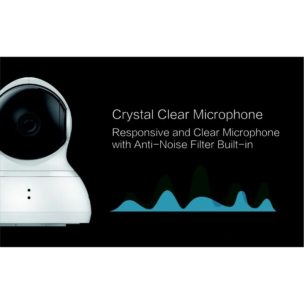 Camera quan sát HD YI Dome 720P IP 360° Phát hiện Wifi Wireless Night ...