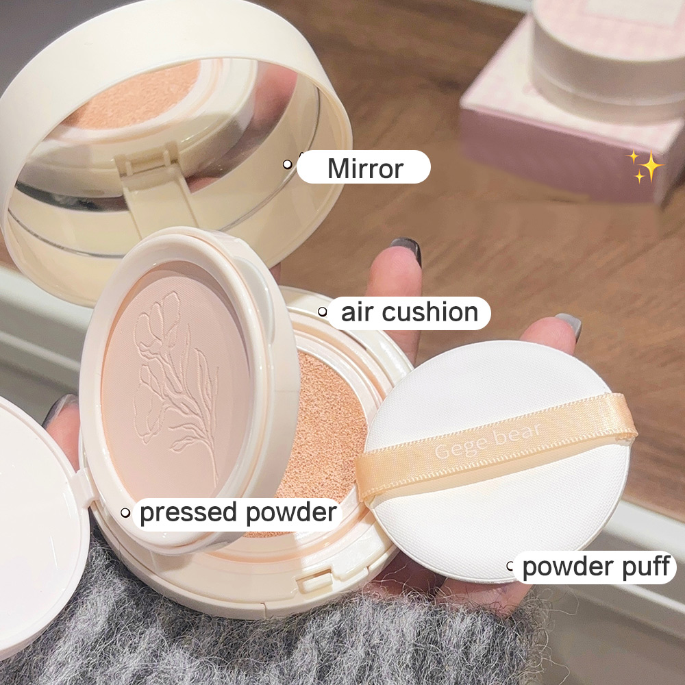 Gege Bear Foundation Setting Powder 2 Trong 1 Facial BB Cream Air ...