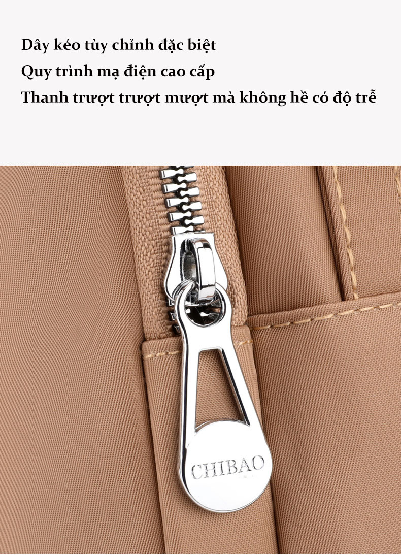 2024 Mới Túi Nữ Đeo Vai Túi Chống Thấm Nước Thường Ngày Nylon Vải