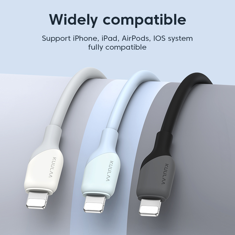Mô tả Cáp sạc nhanh/truyền dữ liệu C-L KUULAA 30W 20W 18W thích hợp cho iPhone - 7
