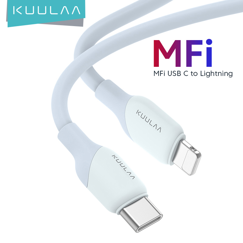 Mô tả Cáp sạc nhanh/truyền dữ liệu C-L KUULAA 30W 20W 18W thích hợp cho iPhone - 1