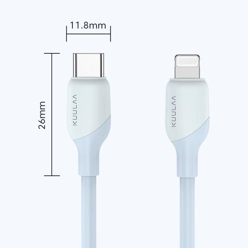 Mô tả Cáp sạc nhanh/truyền dữ liệu C-L KUULAA 30W 20W 18W thích hợp cho iPhone - 9