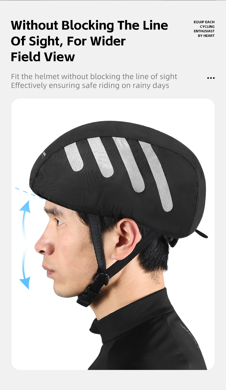 Mô tả WEST BIKING Mũ bảo hiểm Vỏ mưa - 11