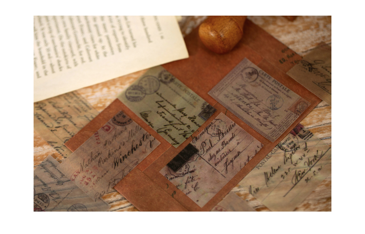 JotBox 50 Cái / gói Vintage Sáng Tạo Chất Liệu Trong Suốt Giấy Litmus ...