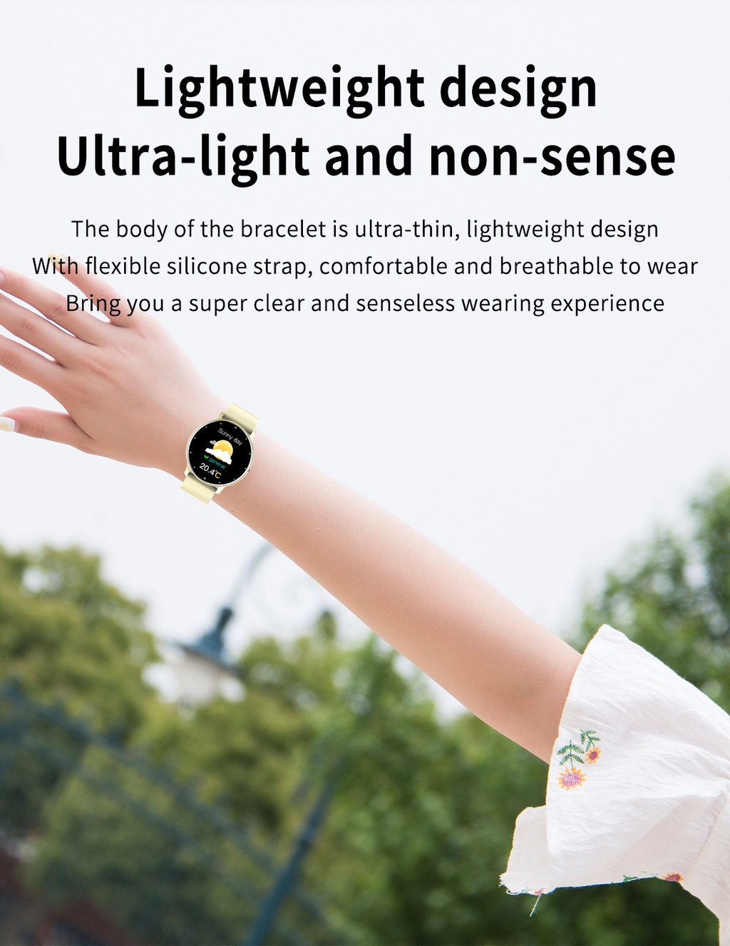 Smartwatch LIGE kết nối điện thoại
