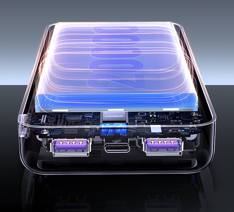 UGREEN Pin Sạc Dự Phòng 2 Chiều 10000mah 20000mah pd3.0 20w qc 3.0 18w Sạc nhanh 2 chiều | Sạc nhanh thông minh Power X Powerbank – ảnh mô tả chi tiết 8