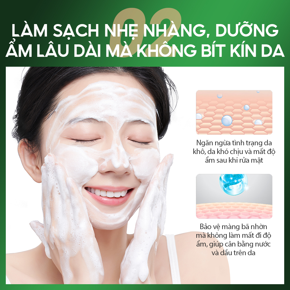 Mô tả Sữa rửa mặt α-Arbutin VIBRANT GLAMOUR Làm sạch sâu & làm trắng & cải thiện vết thâm & chống oxy hóa 100g - 5
