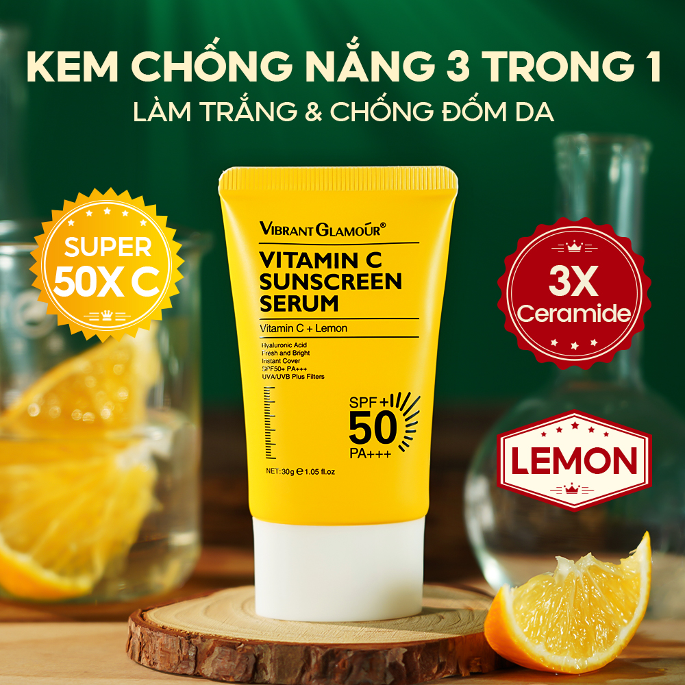 Kem chống nắng Vitamin C VIBRANT GLAMOUR