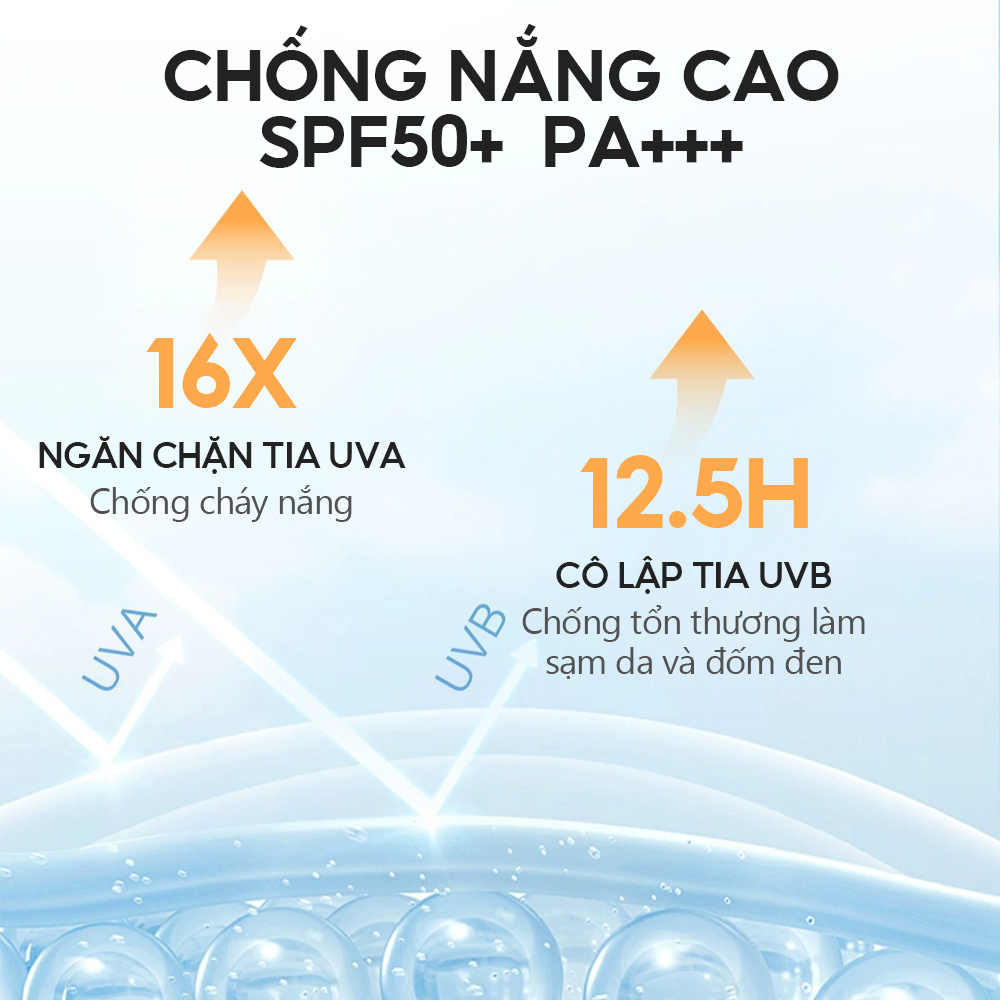 Kem chống nắng VIBRANT GLAMOUR SPF 50+ PA+++