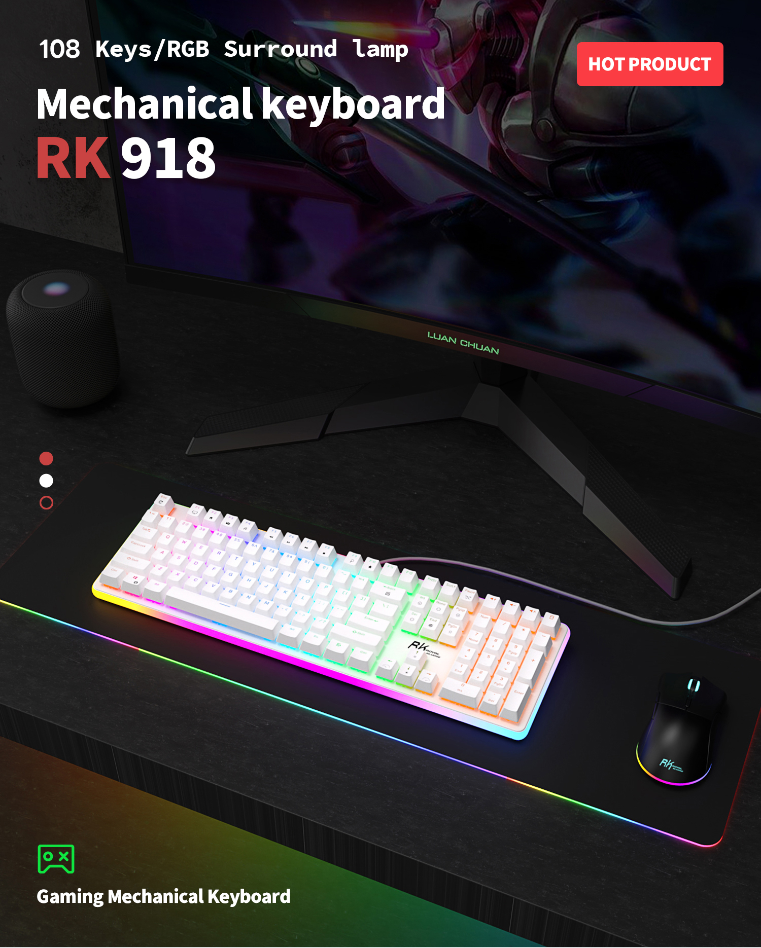 Kludge RK918 RGB Modes