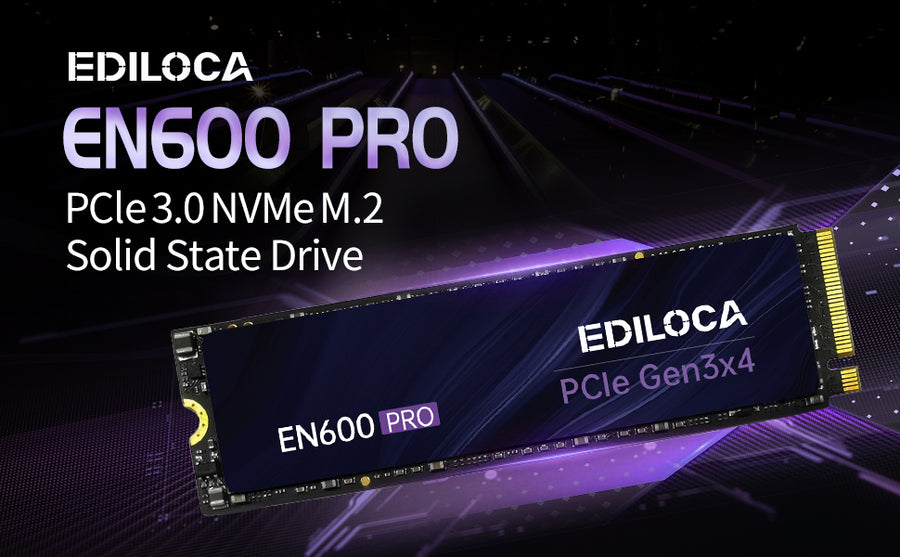 Ediloca EN600 PRO SSD 512GB PCle 3.0x4 NVMe M.2 2280 最大読込