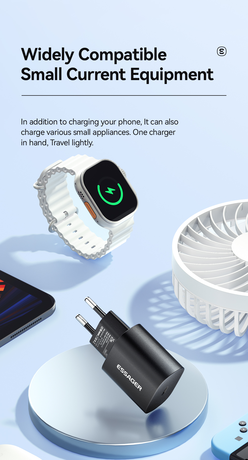 Mô tả Bộ sạc nhanh Essager 25W EU Type C cho điện thoại - 10