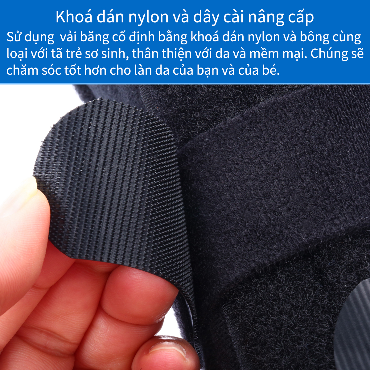 Mô tả Nẹp đeo cổ tay Velpeau với găng tay bảo vệ ngón cái cho bệnh hội chứng De Quervain, đau cổ tay, ổn định cho viêm gân, viêm khớp, trật khớp & gãy xương hỗ trợ cánh tay. - 4
