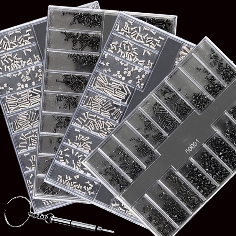 1000 Chiếc 18 Loại Phillips Nhỏ Laptop Notebook Máy Tính Vít Đóng Hộp ...