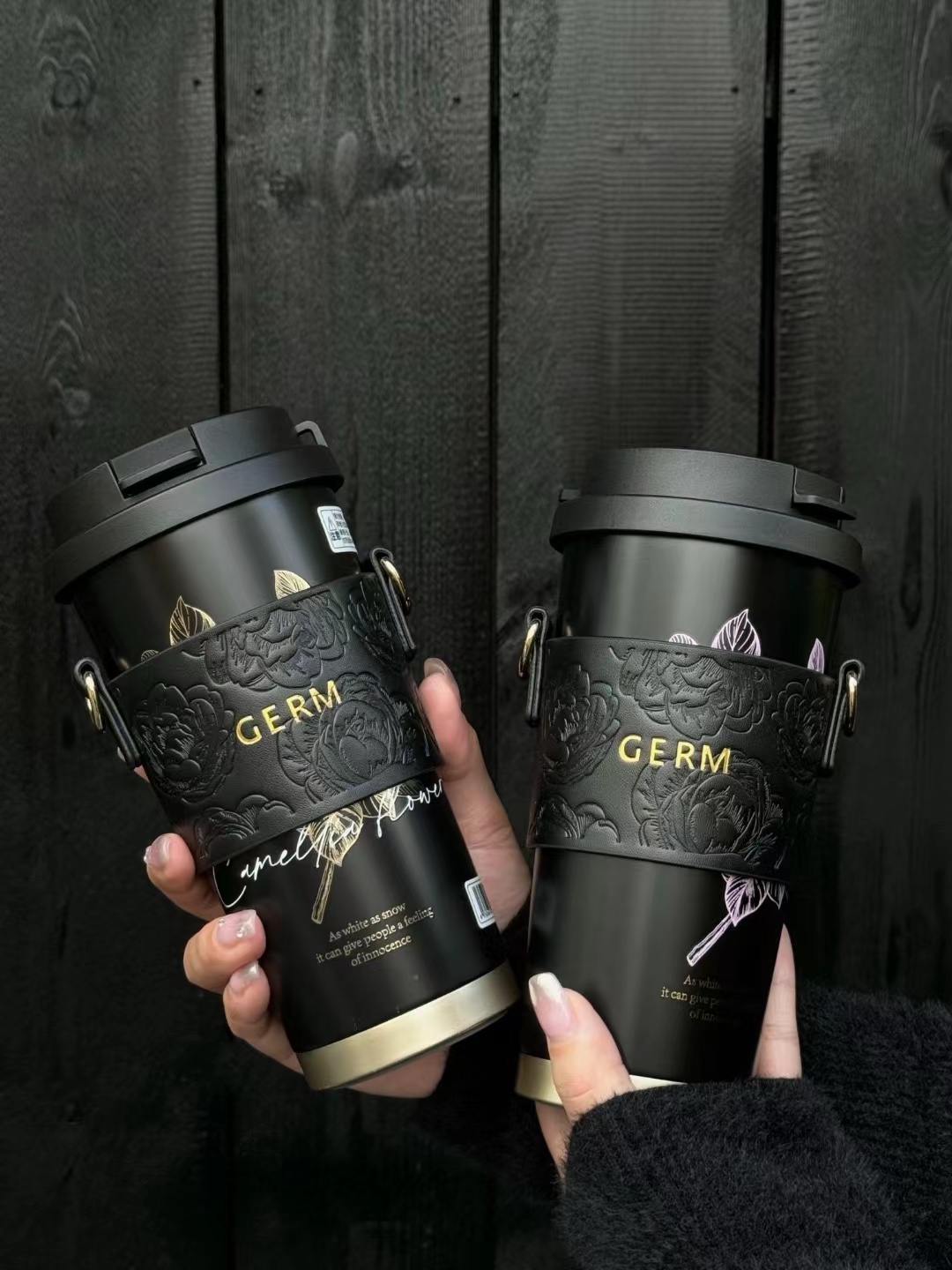 Mô tả Insulated cup Germ capacity 500ml 316 grade stainless steel material With cup cover Cup - 9