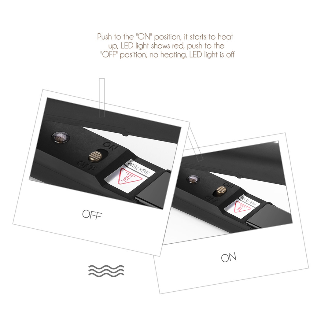 Mô tả Máy duỗi và uốn tóc ckeyin 3in1 bàn là phẳng 20mm với các ion âm để duỗi tóc uốn tóc usb có thể sạc lại - 8