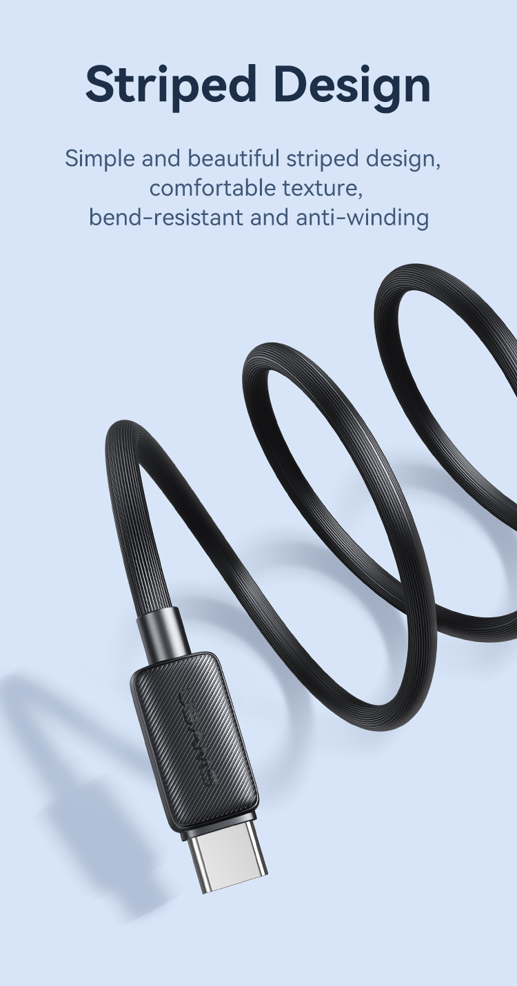 Usams USB C sang USB Type C cho Samsung iP Xiaomi PD 60W Cáp cho máy tính xách tay MacBook iPad Pro Type-C sang Type-C Sạc nhanh – ảnh mô tả chi tiết 5