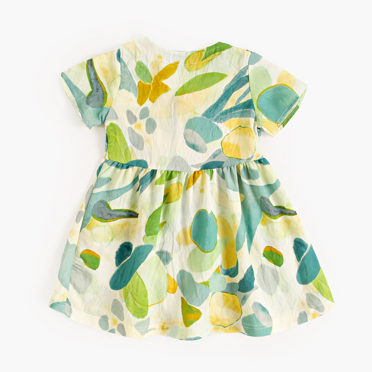 Mô tả Sanlutoz Bé Gái Đầm Mùa Hè Tay Ngắn Cotton Bé Gái Váy Ngày Lễ - 7