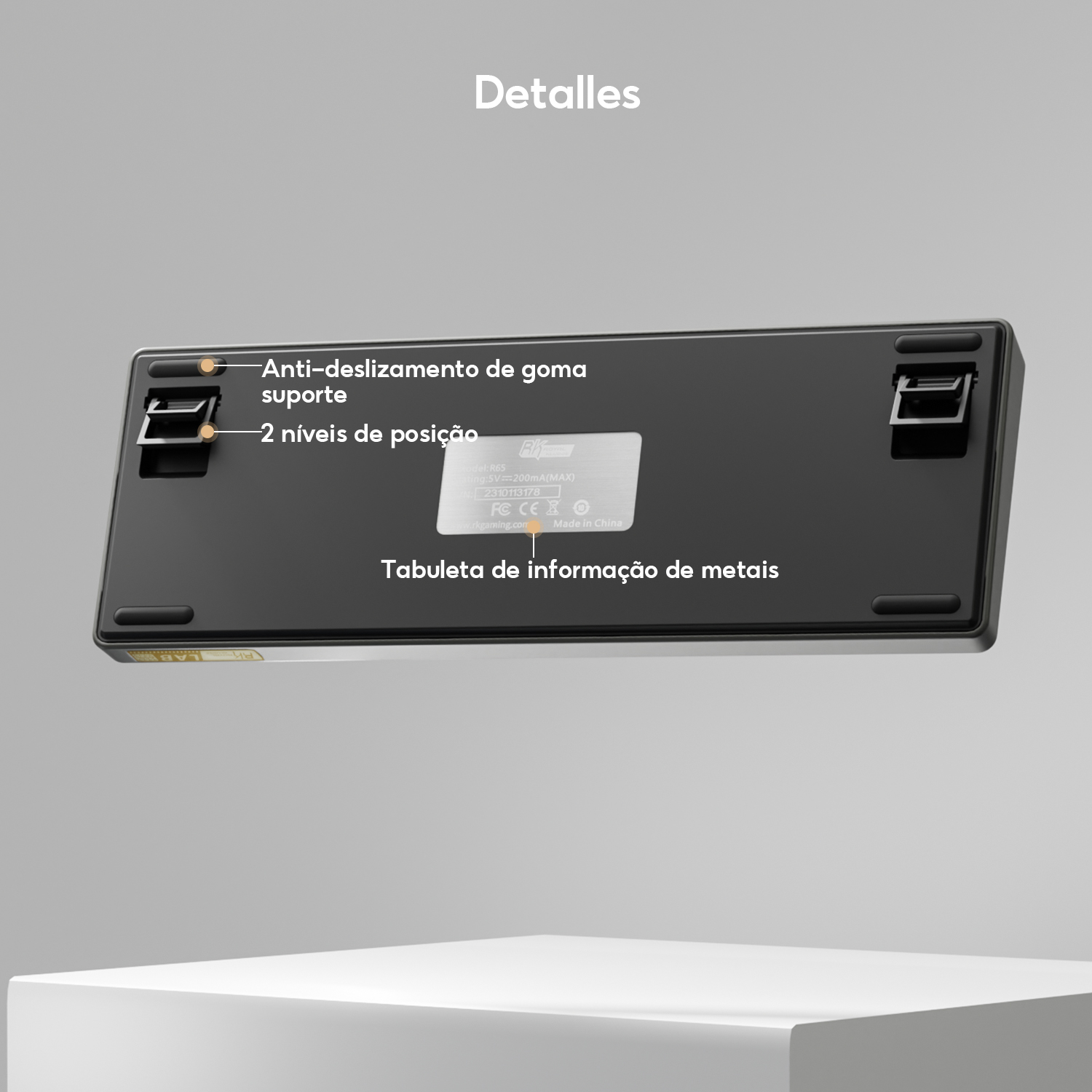 RK ROYAL KLUDGE RK R65 Keyboard Image 11