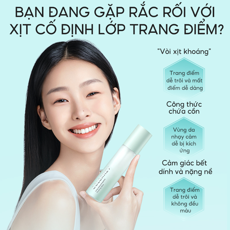 Mô tả Xịt Khóa Đen COLORKEY Tia Sương Mềm Mại Giúp Khóa Chặt Lớp Trang Điểm Phù Hợp Mọi Loại Da 100ml - 7