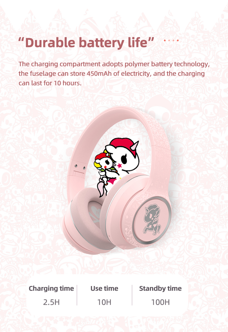 Tai nghe bluetooth không dây DISNEY TD06 chống ồn chống nước chất