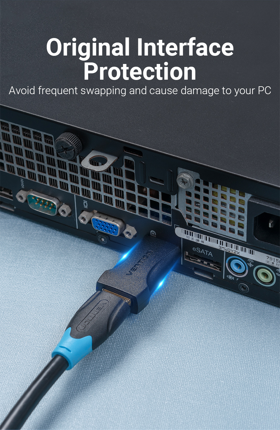 Bộ chuyển đổi Vention DP sang HDMI 1080P - Chip MXP3361