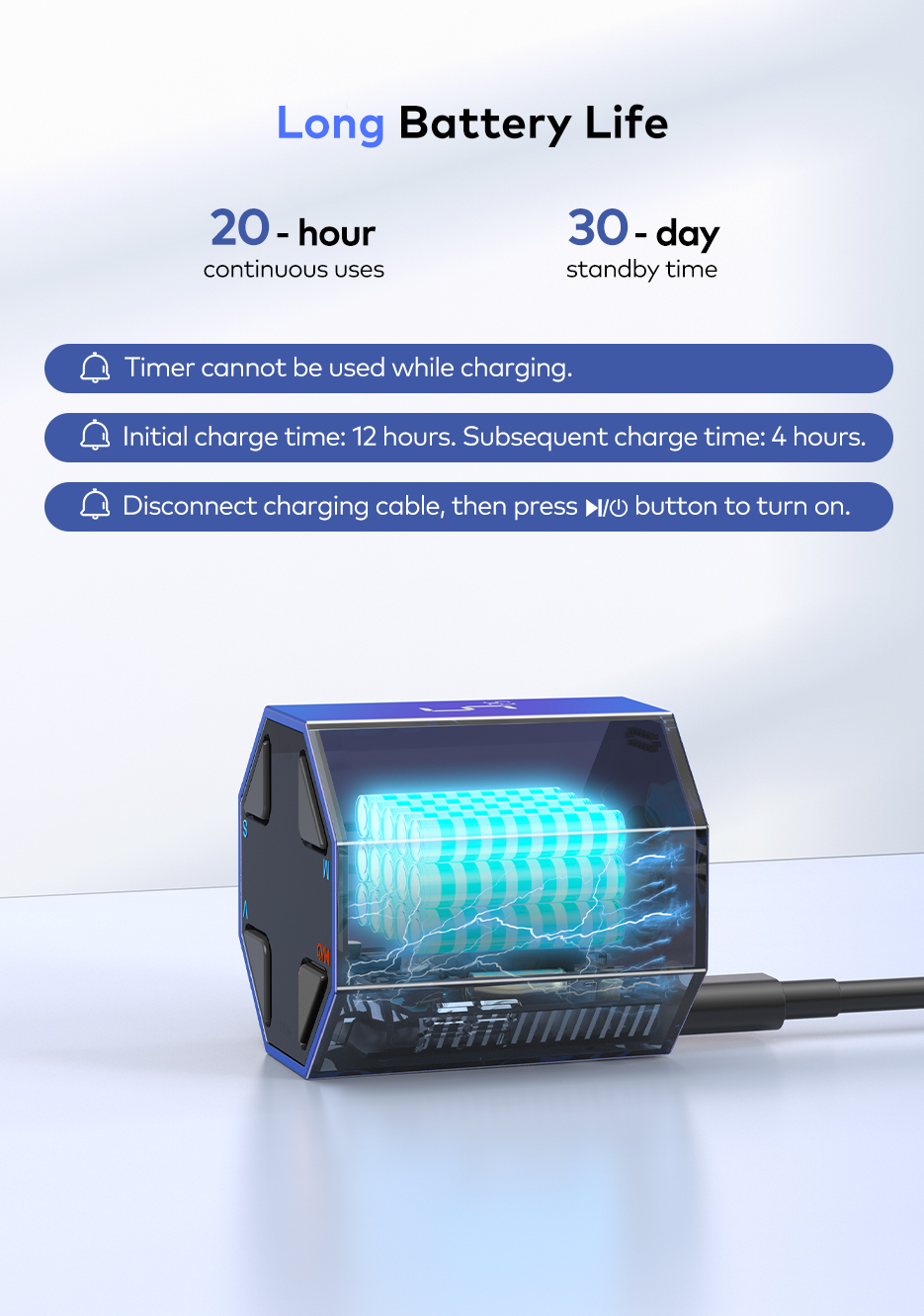 Đồng hồ hẹn giờ có nam châm Llano Ticktime