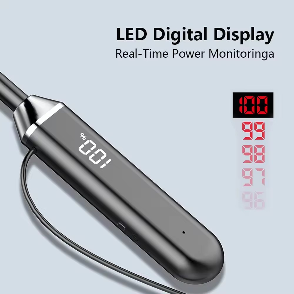 Mô tả Vitog HM01 Tai nghe cổ dây blueteeth 5.0 Tai nghe đeo cổ thể thao chống nước Tai nghe nhét tai TWS có Mic - 5
